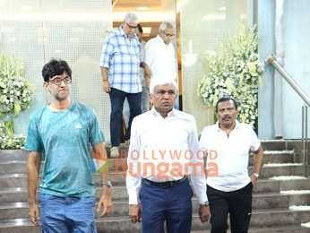 Photos: Anil Kapoor, Hema Malini, Sajid Nadiadwala, Anu Malik and others attend late Pahlaj Nihalani's prayer meet