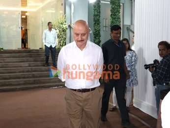 Photos: Anil Kapoor, Hema Malini, Sajid Nadiadwala, Anu Malik and others attend late Pahlaj Nihalani's prayer meet