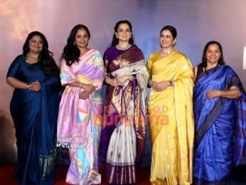 Photos: Kangana Ranaut, Girija Oak, Jayantilal Gada and others grace the trailer launch of Bharat Bhhagya Viddhaata Photos: Kangana Ranaut, Girija Oak, Jayantilal Gada and others grace the trailer launch of Bharat Bhhagya Viddhaata