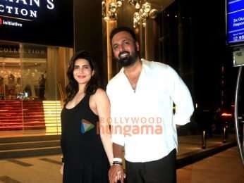 Photos: Karishma Tanna and Varun Bangera snapped in Bandra