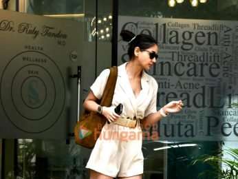 Photos: Nikita Dutta snapped outside a clinic in Bandra