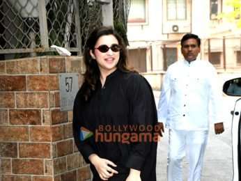 Photos: Parineeti Chopra snapped at a dubbing studio