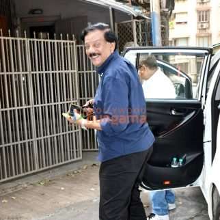 Photos: Priyadarshan snapped at a dubbing studio in Bandra