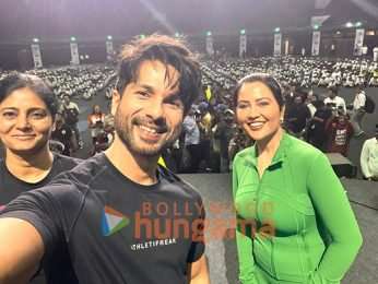 Photos: Shahid Kapoor, Sreeleela, Amruta Fadnavis and others snapped at the International Yoga Day 2026 celebrations
