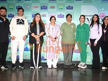 Photos: Shahid Kapoor, Sreeleela, Amruta Fadnavis and others snapped at the International Yoga Day 2026 celebrations