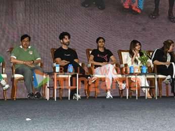 Photos: Shahid Kapoor, Sreeleela, Amruta Fadnavis and others snapped at the International Yoga Day 2026 celebrations