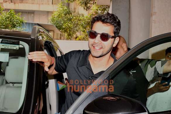 Photos: Varun Dhawan snapped at Tips office in Khar