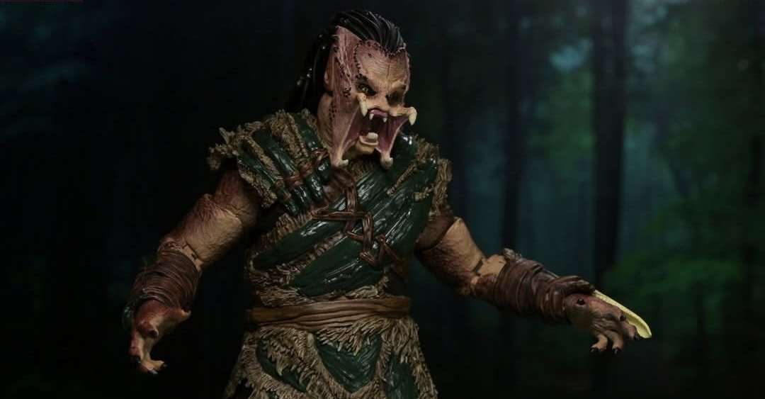 Predator: Badlands Ultimate Dek (Bone Bison Armor) figure unveiled by NECA