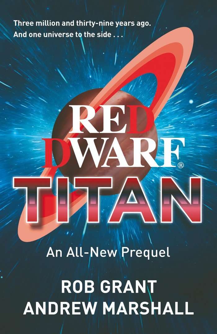 The book cover of Red Dwarf: Titan