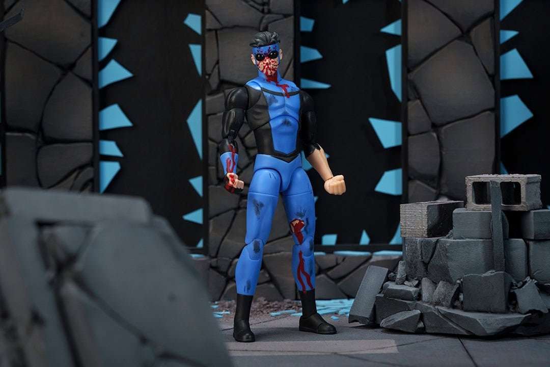 San Diego Comic-Con exclusive Battle-Damaged Invincible action figure unveiled by Jada Toys