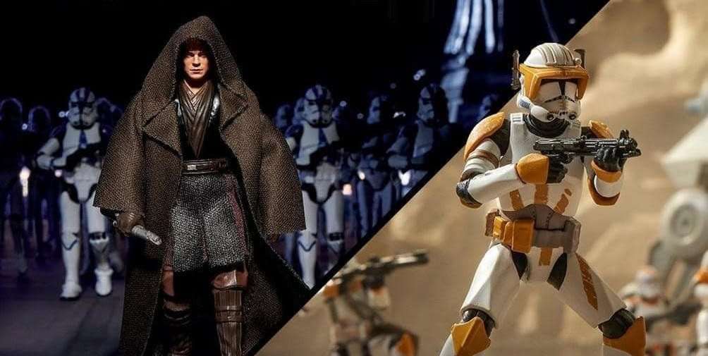 Star Wars: The Vintage Collection Anakin Skywalker and Clone Commander Cody Revenge of the Sith 2-pack revealed by Hasbro