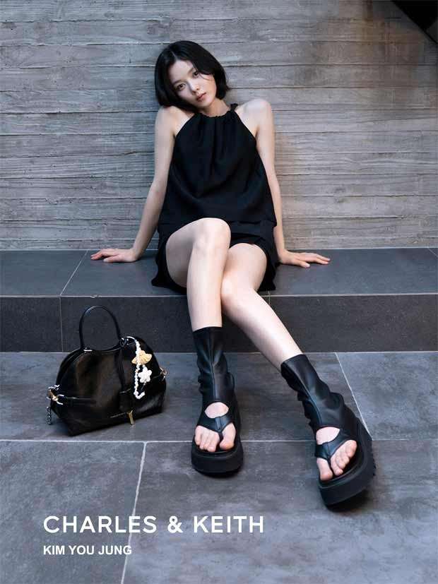 The CHARLES & KEITH family grows as Kim You Jung joins the label as brand ambassador The CHARLES & KEITH family grows as Kim You Jung joins the label as brand ambassador