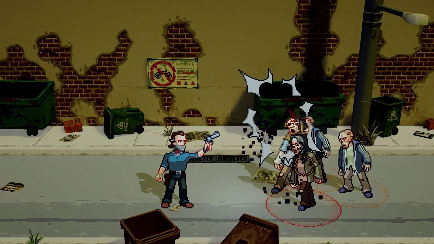 The Walking Dead: Streets of Survival side-scrolling beat-’em-up coming to PC and consoles