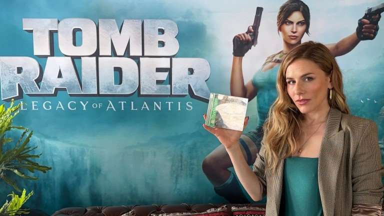 Lara Croft actress Alix Wilton Regan.