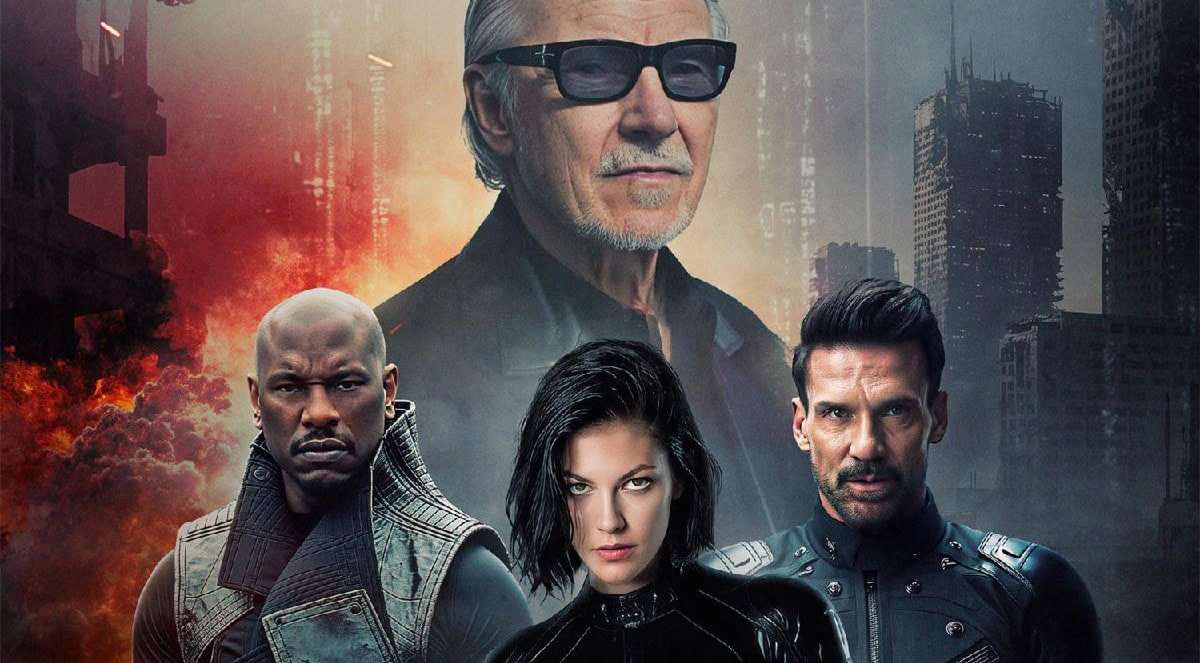 Trailer for cyberpunk action thriller Kill Code starring Harvey Keitel, Tyrese Gibson, Frank Grillo and Franzi Schissler