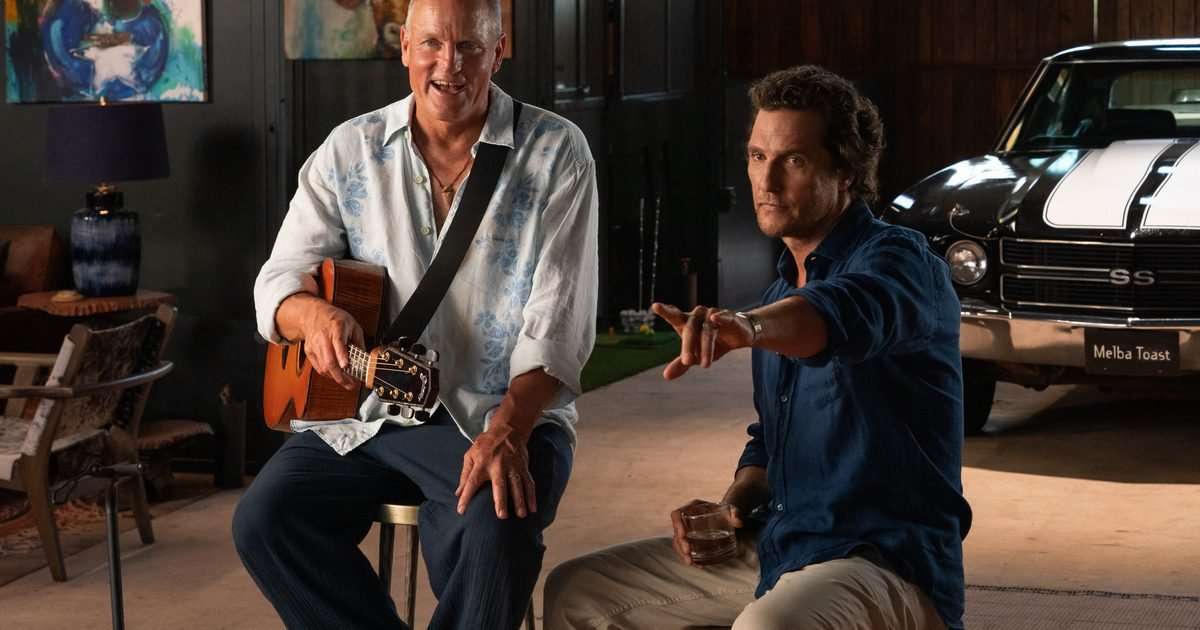 True Detective legends reunite for new comedy portraying 'fictionalised versions of themselves' in new first look as release date confirmed