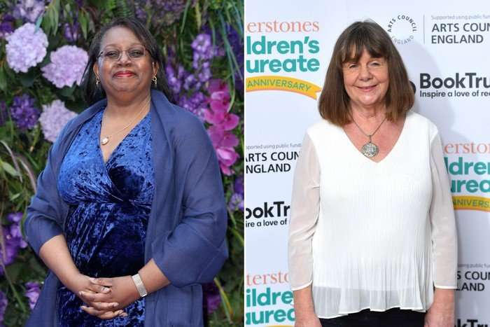 Birthday honours Images of Malorie Blackman and Julia Donaldson, put next to each other.