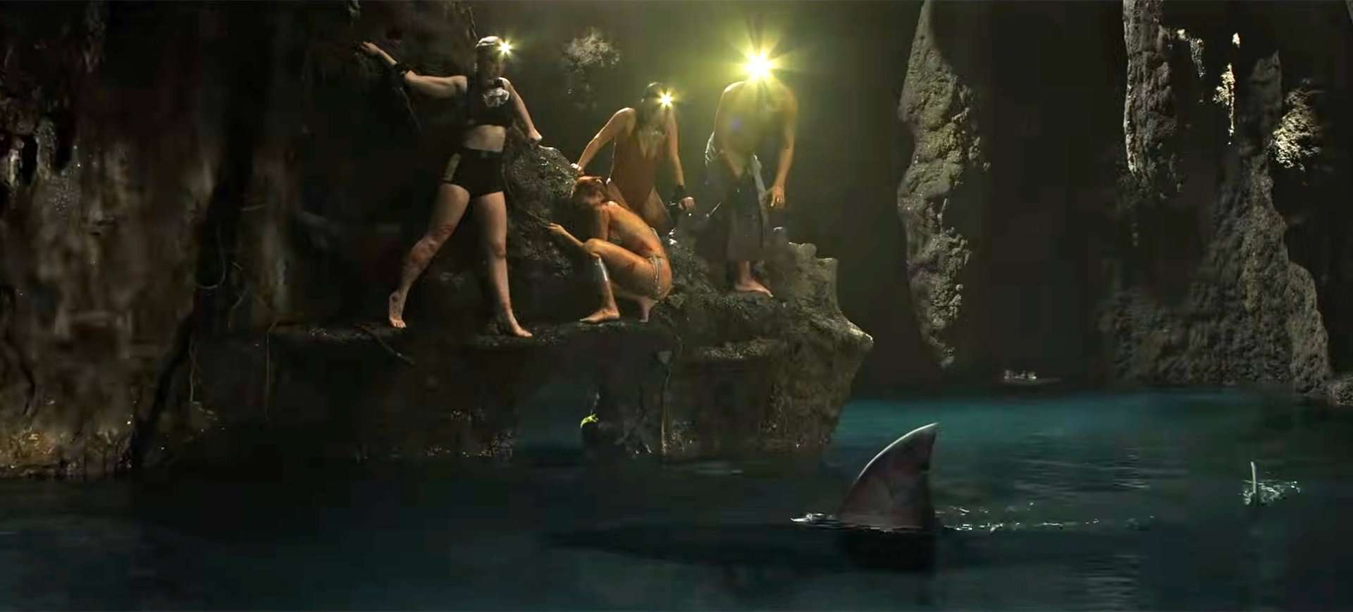 Vicious Shark in a Thai Cave Horror Movie 'The Devil's Mouth' Trailer | FirstShowing.net