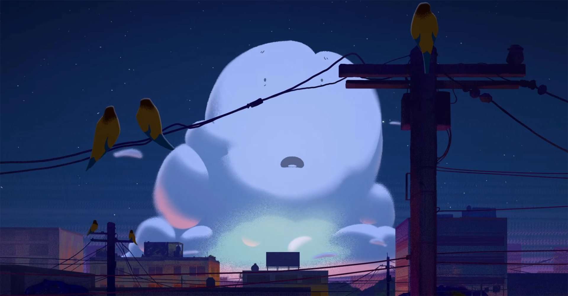 Watch: Lovely Animated Short 'Nube' About Mom & Daughter Clouds | FirstShowing.net