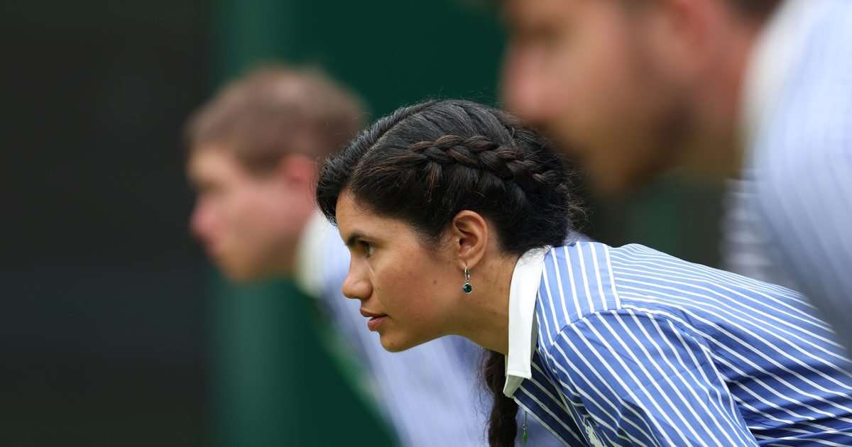 Why are there no line judges at Wimbledon 2026?