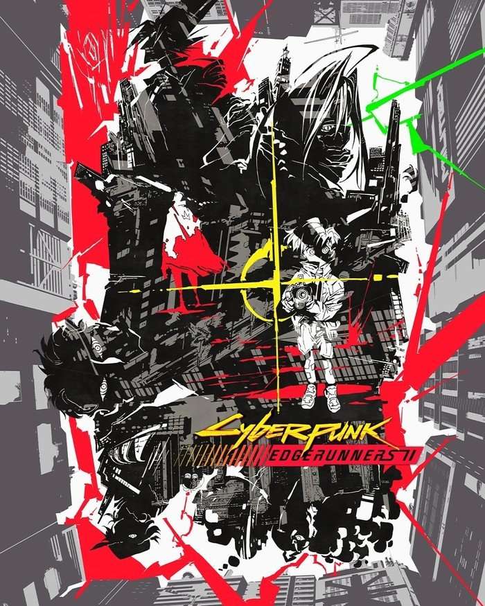 Cyberpunk: Edgerunners poster Cyberpunk: Edgerunners poster