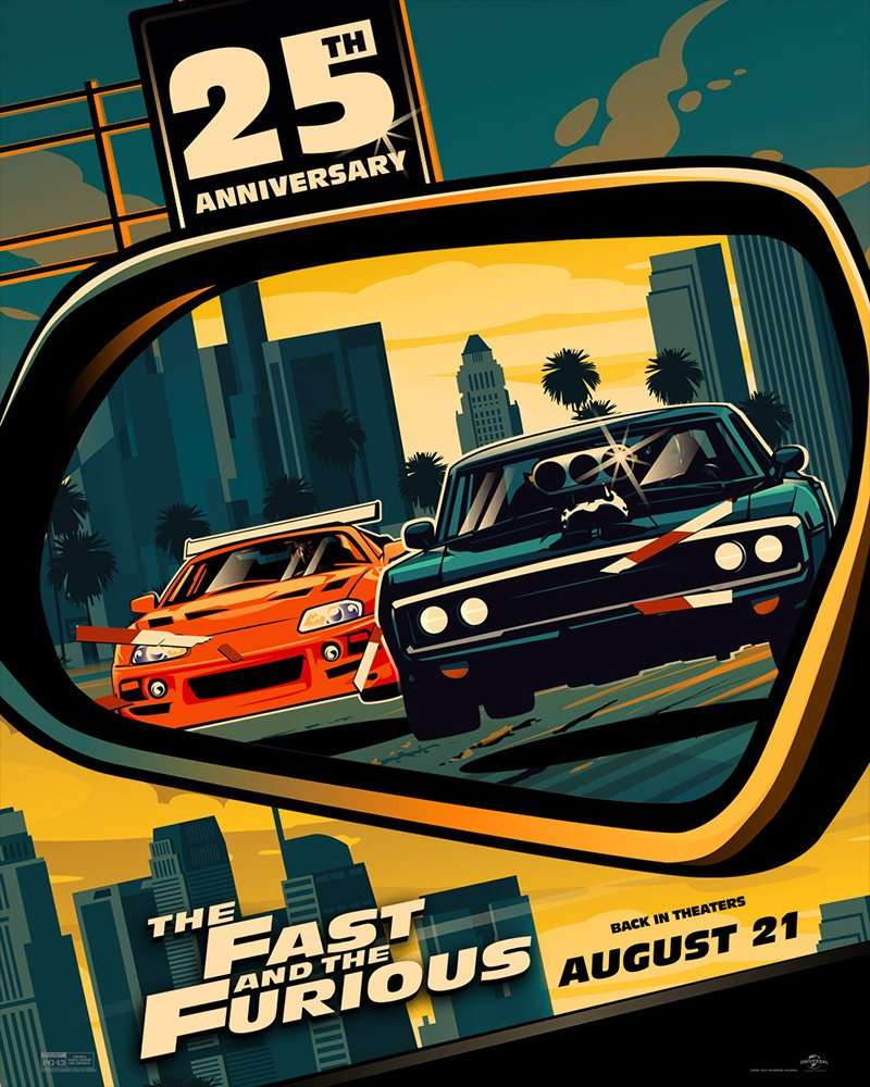 The Fast and the Furious Poster