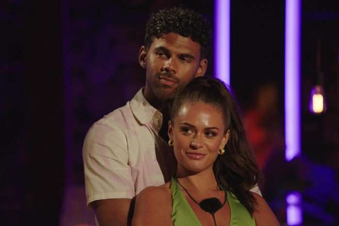 ©ITV Plc Olivia and Maxwell.