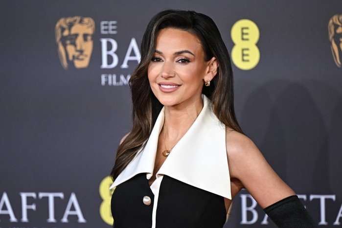 2024 EE BAFTA Film Awards - Arrivals Michelle Keegan attends the 2024 EE BAFTA Film Awards at The Royal Festival Hall on February 18, 2024 in London, England
