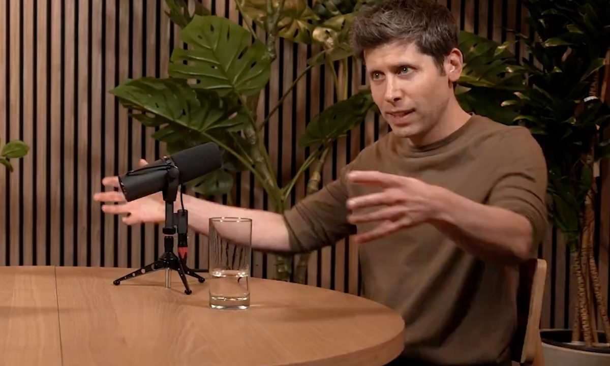 OpenAI CEO Sam Altman during the Uncapped podcast in June 2025.