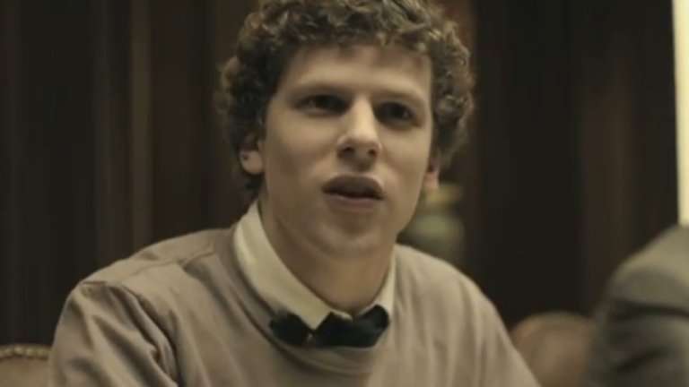 Jesse Eisenberg in The Social Network