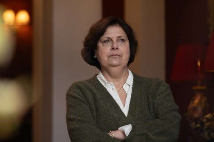 The Fortune Rebecca Front as Fiona Worrall in The Fortune.