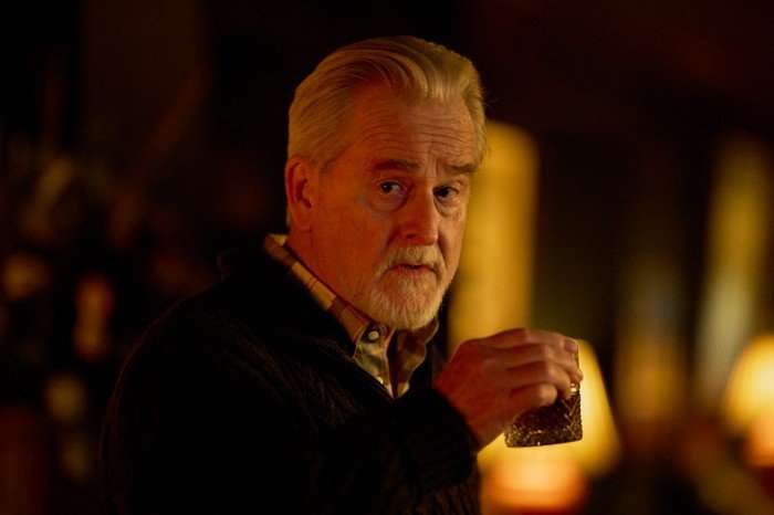 Trevor Eve as Jack Wright in I, Jack Wright holding a whiskey glass