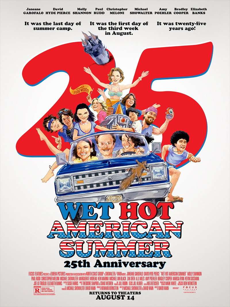Wet Hot American Summer Re-Release Poster