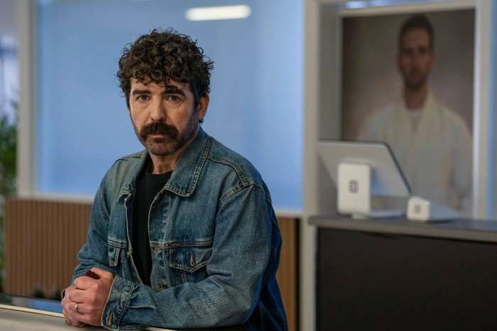 Paul Ready as Michael in Ann Droid.