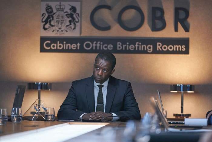 The Undeclared War - Ep1 Adrian Lester as Andrew Makinde in The Undeclared War.
