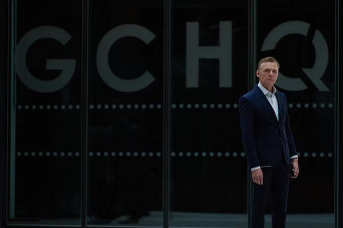 - Embargo 0001 Wedneday 12th February - The Uneclared War Series 2 - First Look Simon Pegg as Director of Operations at GCHQ Danny Patrick in The Undeclared War