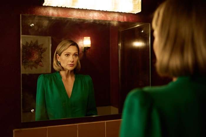 - Embargo 0001 Wedneday 12th February - The Uneclared War Series 2 - First Look Siân Brooke as GCHQ Analyst Barbara Patrick in The Undeclared War, looking in a mirror
