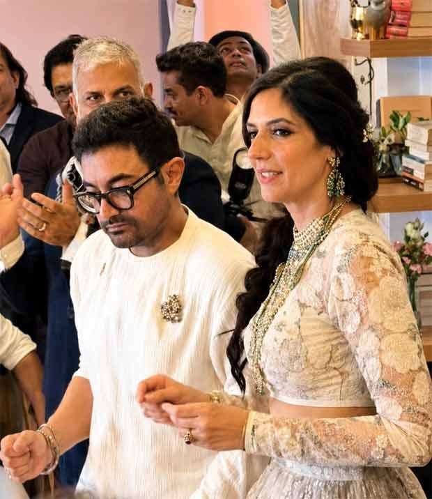 Aamir Khan and Gauri Spratt seal their marriage with a signature ruby ring