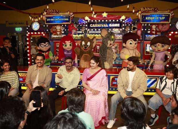 Ajay Devgn, Riteish Deshmukh and Dhamaal 4 cast join POGO and Cartoon Network for special fan event in Mumbai ahead of film release