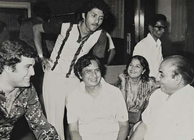 Anu Malik shares rare throwback photo of father Sardar Malik with Mohammed Rafi and Prem Kishan