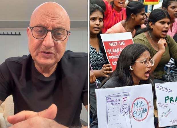 Anupam Kher backs students amid NEET protests, cautions against political interference: &ldquo;Your fight should remain yours, don't let others weaponise it&rdquo;