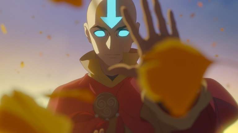 Eric Nam voices Aang in Avatar Aang: The Last Airbender, streaming on Paramount+, 2026. Photo Credit: Paramount+
