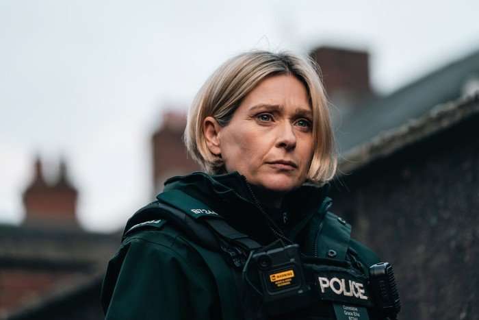 Si&acirc;n Brooke as Grace Ellis in Blue Lights.
