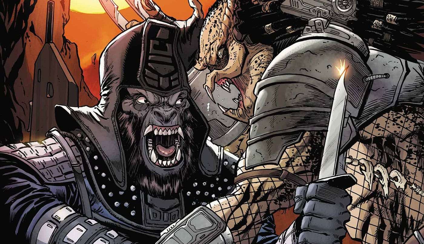 Comic Book Preview – Predator vs. The Planet of the Apes #1