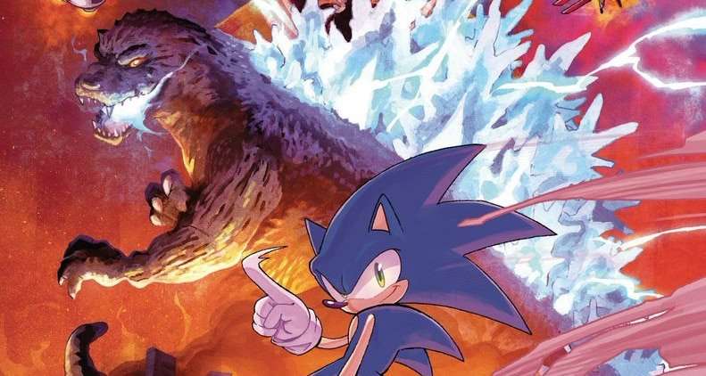 Comic Book Preview – Sonic the Hedgehog x Godzilla #1
