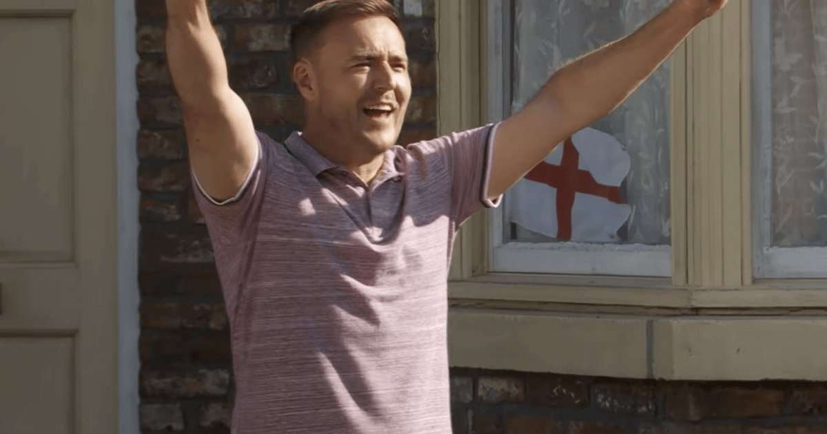 Coronation Street adds topical insert scene into episode as Weatherfield celebrates England's World Cup win against Norway