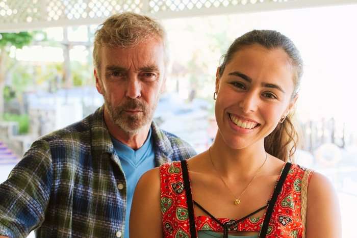 DIB_DAY5_HOTEL_031025_MAXCZAPLEWSKI_3720 John Hannah and Carolina Bécquer in Death in Benidorm.