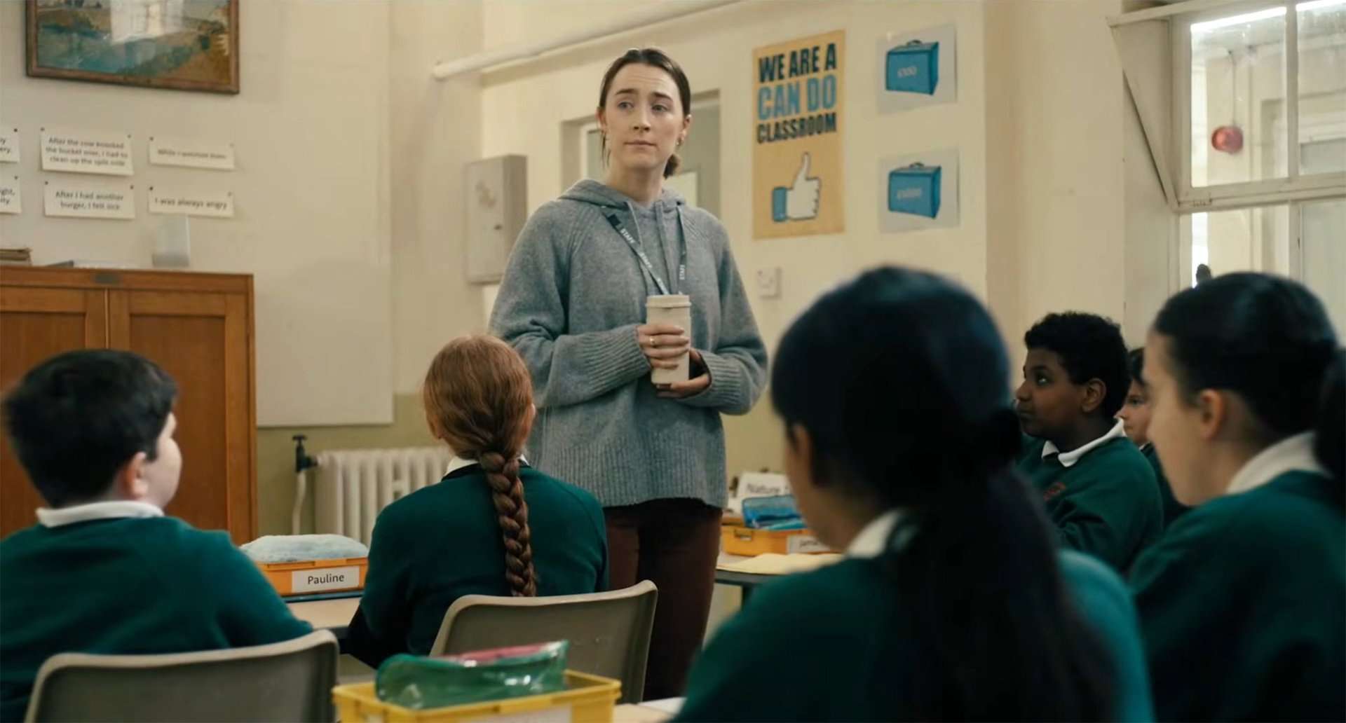 First Trailer for Teacher Dark Comedy 'Bad Apples' with Saoirse Ronan | FirstShowing.net