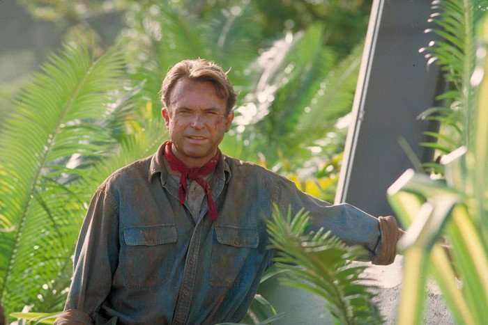 Jurassic Park Sam Neill as Dr Alan Grant in Jurassic Park