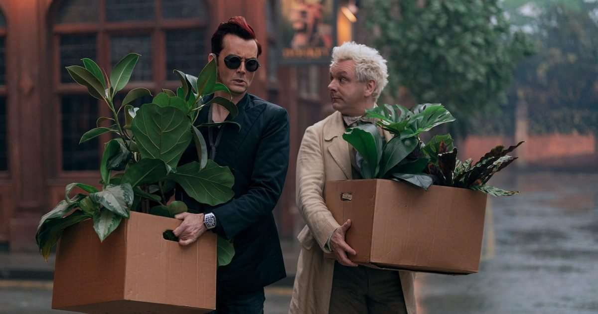 Good Omens stars David Tennant and Michael Sheen share 'special' message with fans